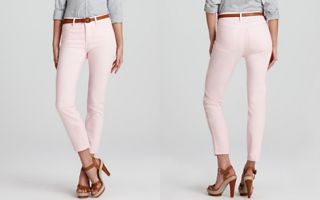 Not Your Daughters Jeans Alisha Fitted Ankle Jeans in Barely Pink_2