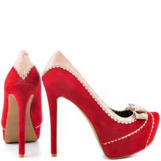 Jessica Simpsons Red Jeorge   Runway Red Combo for 99.99