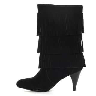 Boot   Black Suede, Chinese Laundry, $56.50