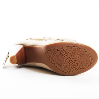 Ruby Bootie   Cream, Not Rated, $56.99,