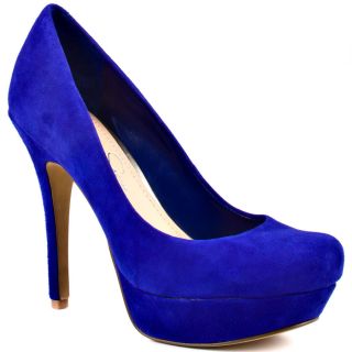 Jessica Simpsons Blue Given   Blue Violet Suede for 79.99