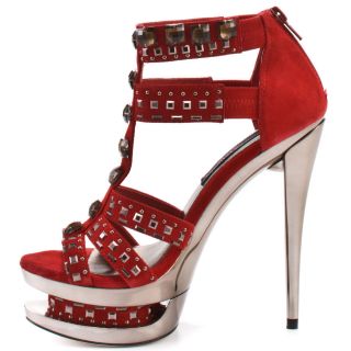 hot island red suede chinese laundry sku zcle003 $ 199