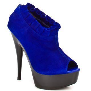 Luichiny Blue Suede Shoes   Luichiny Blue Suede Footwear