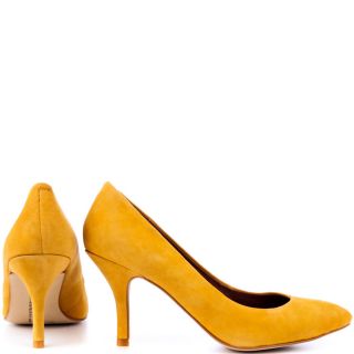 Chinese Laundrys Yellow Area   Bright Mustard Suede for 79.99