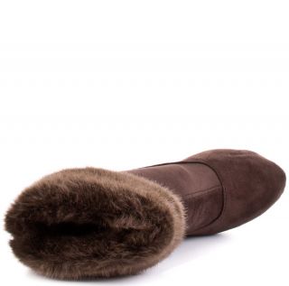 Tik Tok   Brown Suede, Chinese Laundry, $59.99