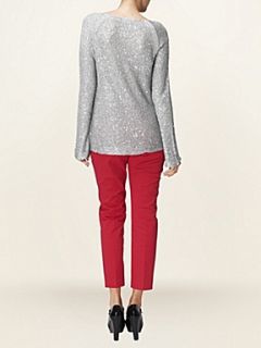 Phase Eight Esther sequin jumper Silver   