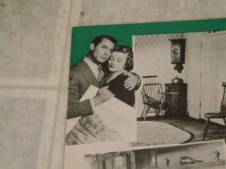 Mr Blandings Dream House Kelloggs RARE Cereal Premium Kit 1948