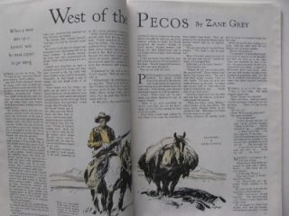 Christmas Dec 1931 American Magazine Zane Grey Jean Harlow Full PG