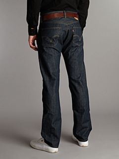 Levis 501 Marlon Straight Fit Jeans Denim   
