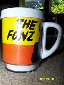 1976 Paramount Pictures Fonzi Mug Happy Days The Fonz