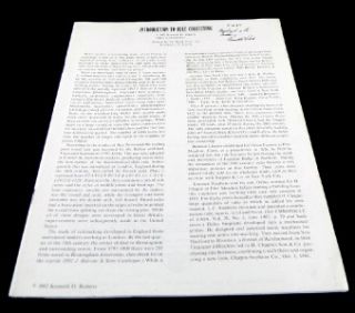 RARE Signed Copy Ken Roberts Introduction to Rule Collecting Slide