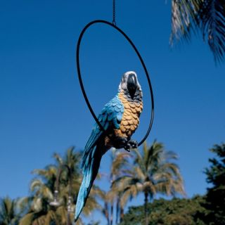 Design Toscano Polly in Paradise Parrot Statue