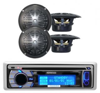Kenwood New Outdoor Marine CD  USB iPod Android Input Stereo 4 x 4