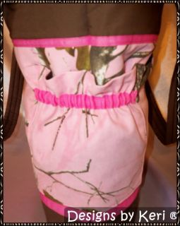 Designs by Keri Pink Realtree Camo Diaper Bag or Tote