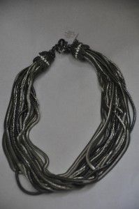 Lia Sophia Kiam Family Multi Strand Chain Necklace