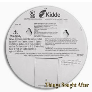 Kidde Carbon Monoxide Alarm Digital Co Gas Detector Wall Ceiling RV