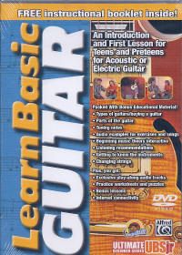 First Lesson for Teens and Preteens for Acoustic or Electric Guitar