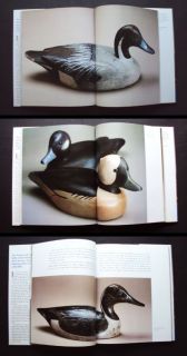 Decoy Waterfowl Duck Collecting 65 Illustrations HB DJ