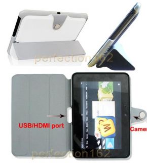 Smart Slim Stand Leather Skin Case for Kindle Fire HD 7 7 inch Tablet