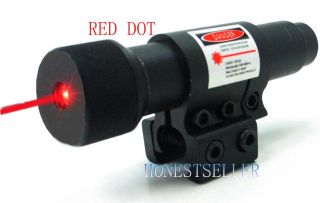 650nm Red Laser Gun Optics Sight for Pistols Gun Weaver Mount Red Dot