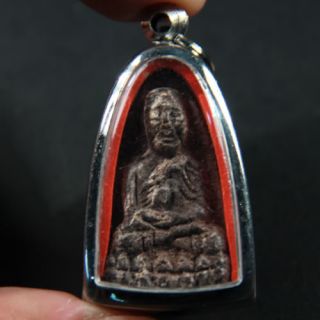 Phra LP Tuad Pim Tao Reed Wat Chang Hai Real Thai Buddha Amulet RARE