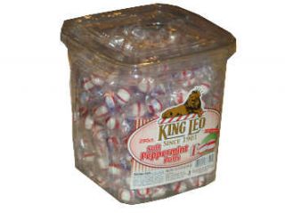 candy throat lozenges mint candies king leo soft peppermint puffs