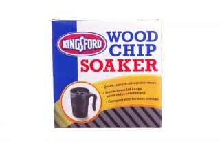Kingsford Black Wood Chip Soaker Smoker Charcoal Gas Grill Accessory