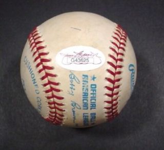 Kirby Puckett Minnesota Twins Autographed Obal Baseball JSA Certified