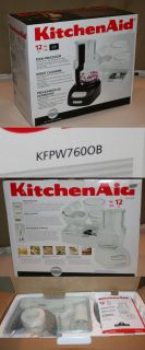 KitchenAid KFPW760OB 700W 12 Cup Food Processor New