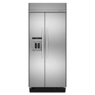 KitchenAid KSSC36QTS 36 Side by Side Refrigerator