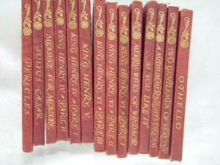 Antique Cassell Co 14 Volume Century of Shakespeare