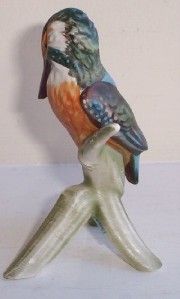 Goebel Kingfisher PERCHING Bird Figure A F