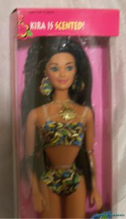 New 1994 Tropical Splash Barbie Kira Marina Doll w Sea Green Eyes