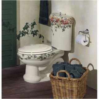 Kohler Peonies Ivy Design on Revival Toilet K 14239 PS 96