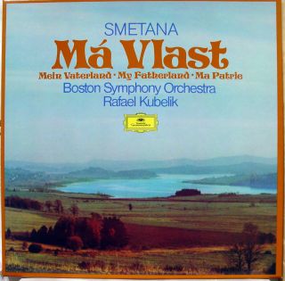 Kubelik Smetana MA Vlast 2 LP Mint 2707 054 German