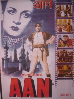 1952 Bollywood Poster aan MB ECL Dilip Kumar Nimmi Nadira 1844