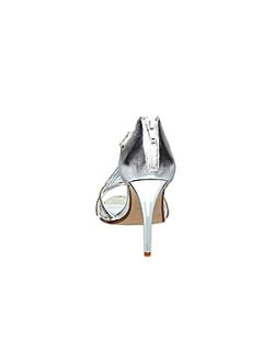 Dune Decadence Horse Shoe Diamante Sandals Silver   House of Fraser