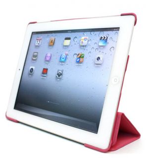 Pink Kroo iPad 2 Smart Magnetic Case Cover Hard Shell