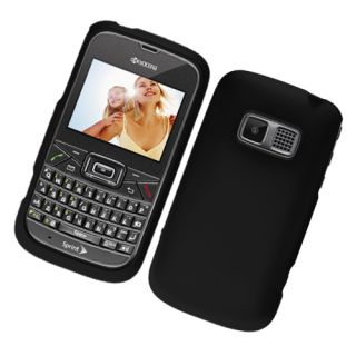 For Kyocera Brio S3015 Hard Plastic Snap on Rubberized Protector Case