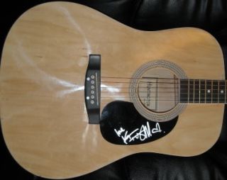 KT Tunstall Signed Autograph Acoustic Natural Guitar COA