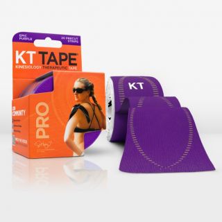 KT Tape Pro Synthetic 20 Strip Pack Epic Purple Kinesiology Tape