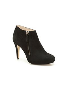 Mary Portas & Clarks La Catherine Suede Boot Black   House of Fraser
