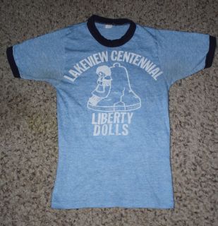Vintage Tshirt Raggedy Ann Lakeview Centennial Liberty Dolls Liberty