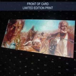 Star Wars Luke Skywalker Lep Sketch Card by Jeff Lafferty