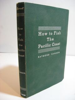 1954 How to Fish The Pacific Coast Manual Illustrated