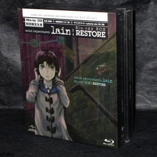 Serial Experiments Lain 6 Blu Ray Box Restore Limited Edition Box Set