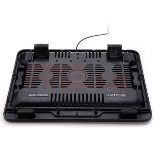 New Low Noise USB Laptop Notebook Cooling Cooler Pad Fan B