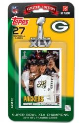 Super Bowl XLV Champion Green Bay Packers Topps Le Set