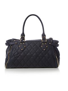 Pauls Boutique Padlock quilted bag Navy   