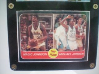 1979 NBA Larry Bird Magic Johnson Top Picks Card Lord